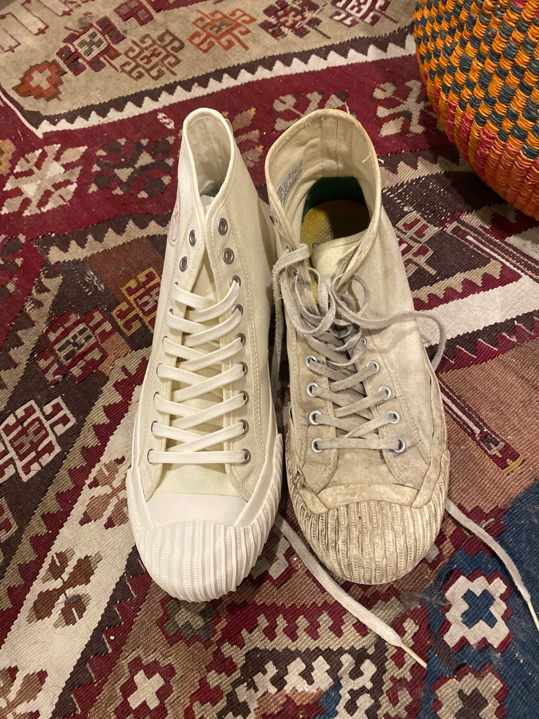 Customer photo review of Grounder High-Top Sea Salt