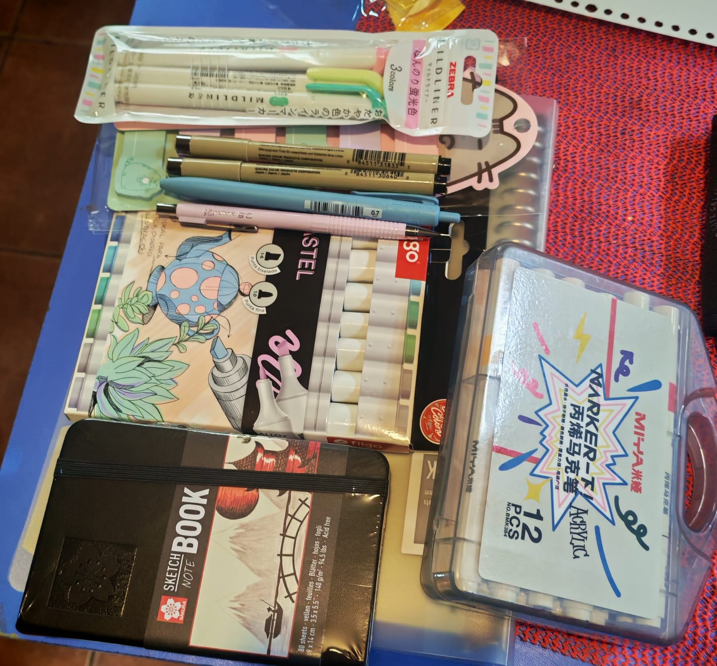 Customer photo review of Sakura Sketch Note Book - Sketchbook Papel Blanco/Crema 80 Hojas, 140 g/m2
