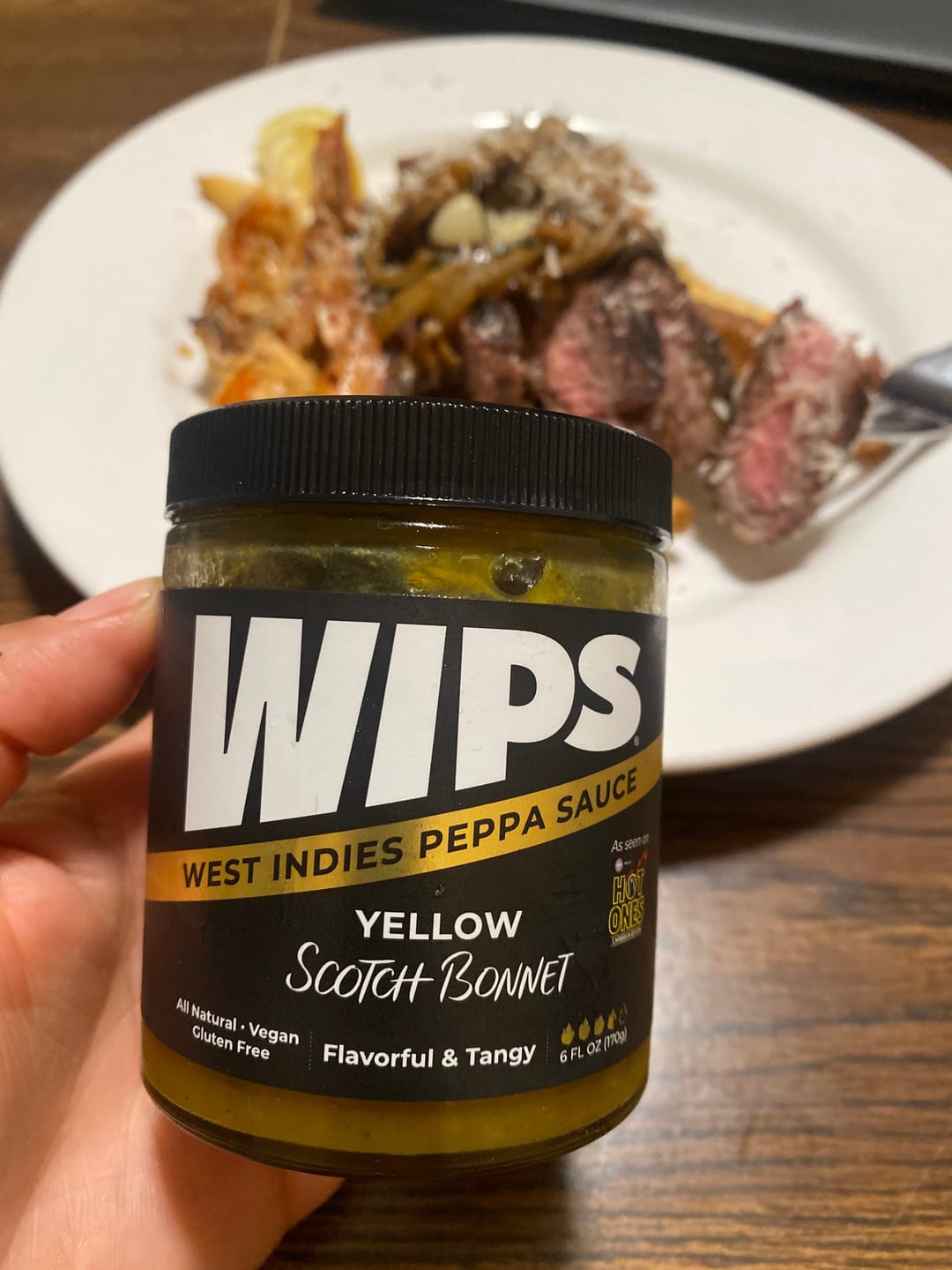Customer photo review of WIPS Yellow Scotch Bonnet