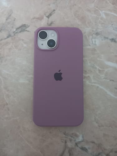 Customer photo review of Husa Silicon pentru iPhone 14, Faded Purple