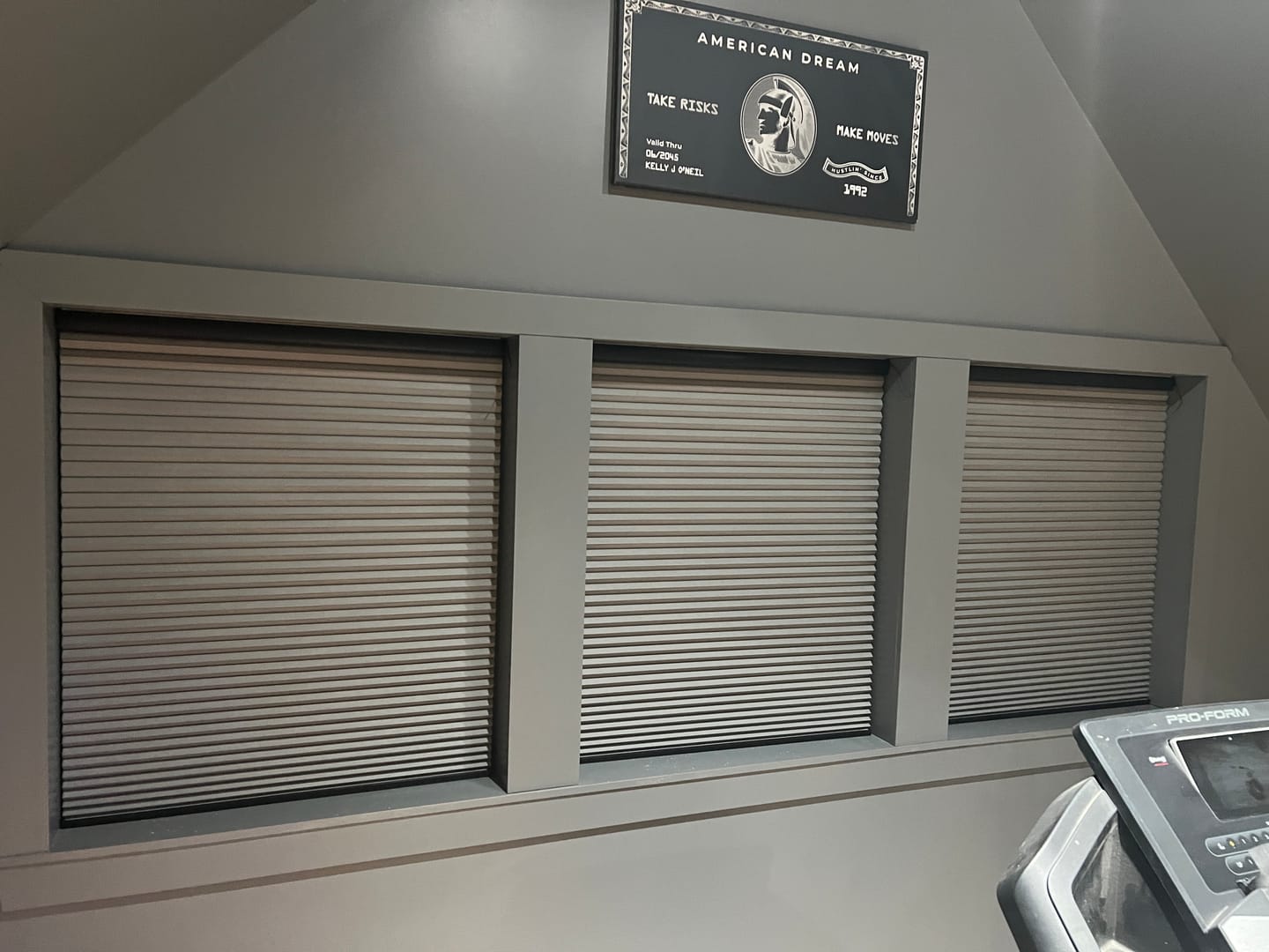 Customer photo review of SmartWings Motorized Blackout Cellular Shades Nowa