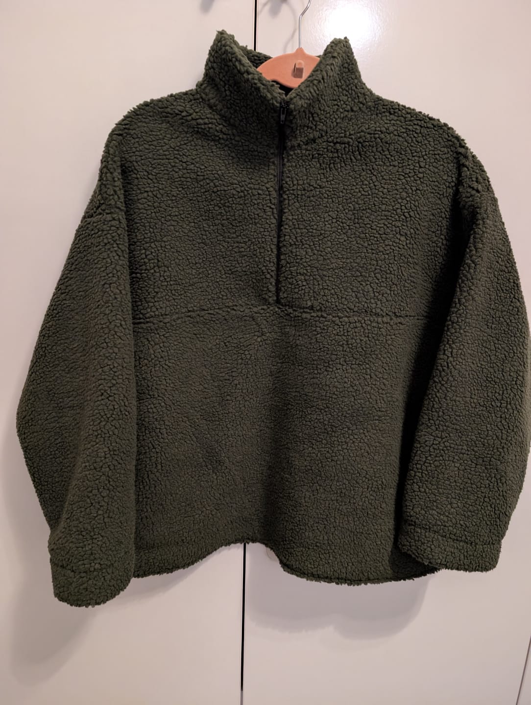 Customer photo review of Sherpa Faux Fur Fabric