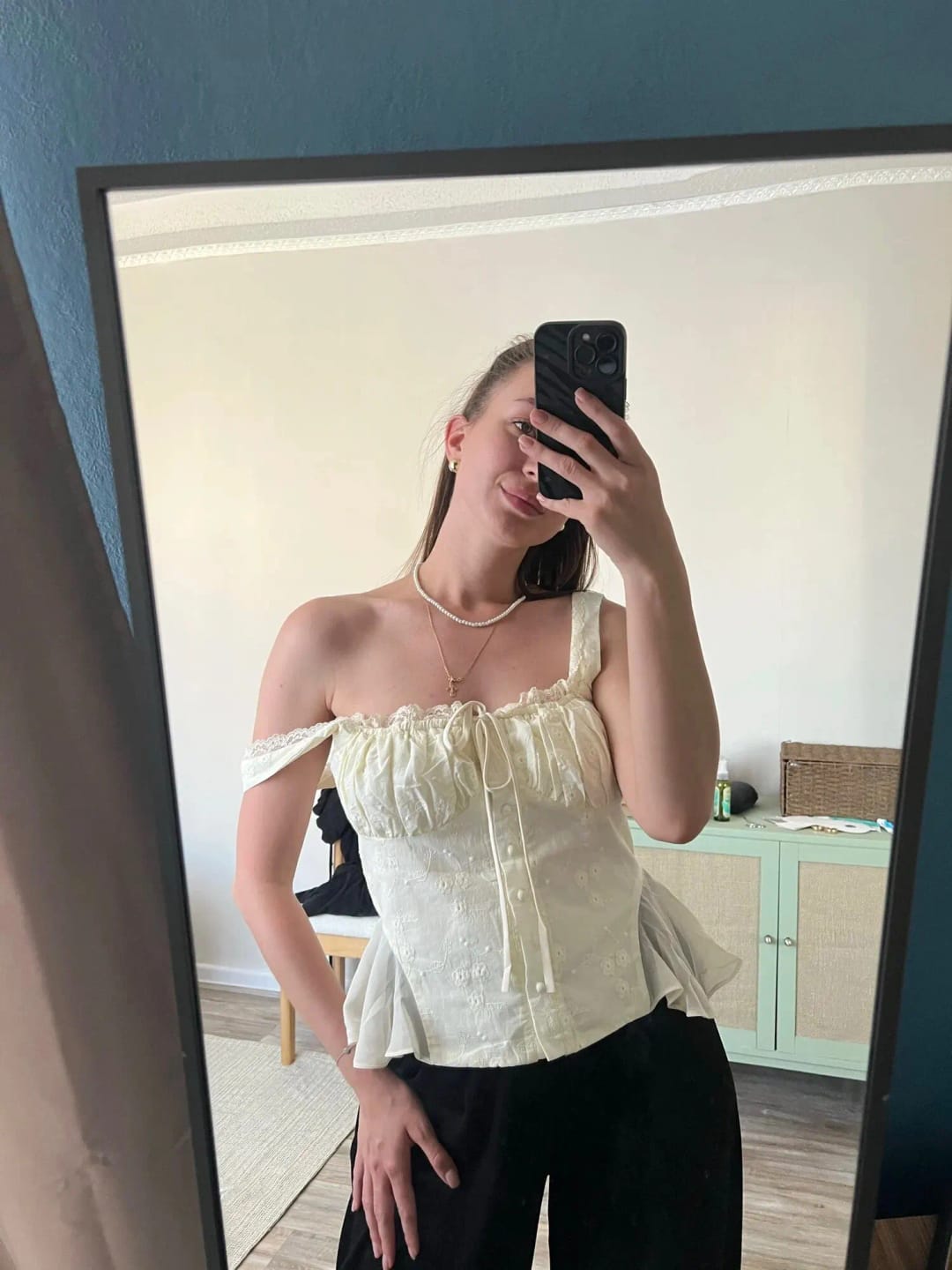 Customer photo review of Esther Mermaid Skirt Set