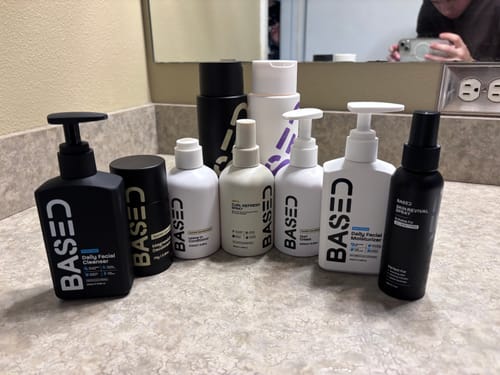 Customer photo review of Daily Skincare Duo