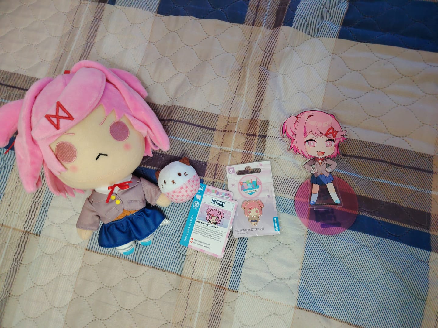 Customer photo review of Doki Doki Literature Club - Natsuki Collector's Plush