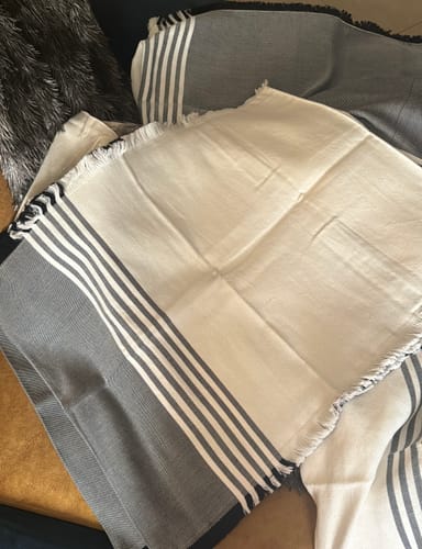 Customer photo review of Taji Handmade Cotton Coverlet TA13