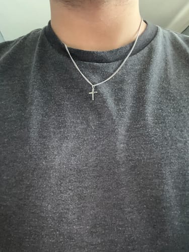 Customer photo review of CROSS CHAIN | Silver