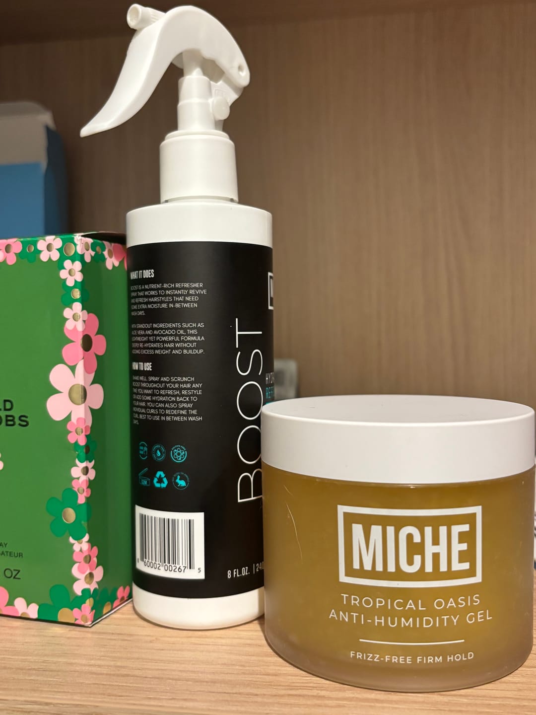 Customer photo review of BOOST Hydrate & Refresh Spray