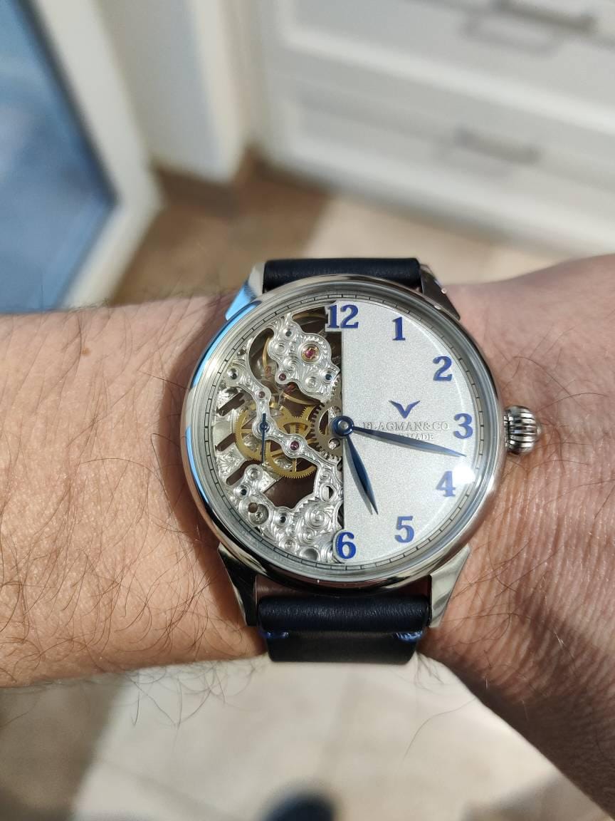 Customer photo review of Steampunk Skeleton Watch - Warp