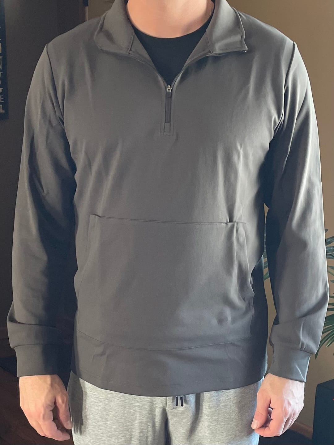 Customer photo review of Durable Quarter Zip