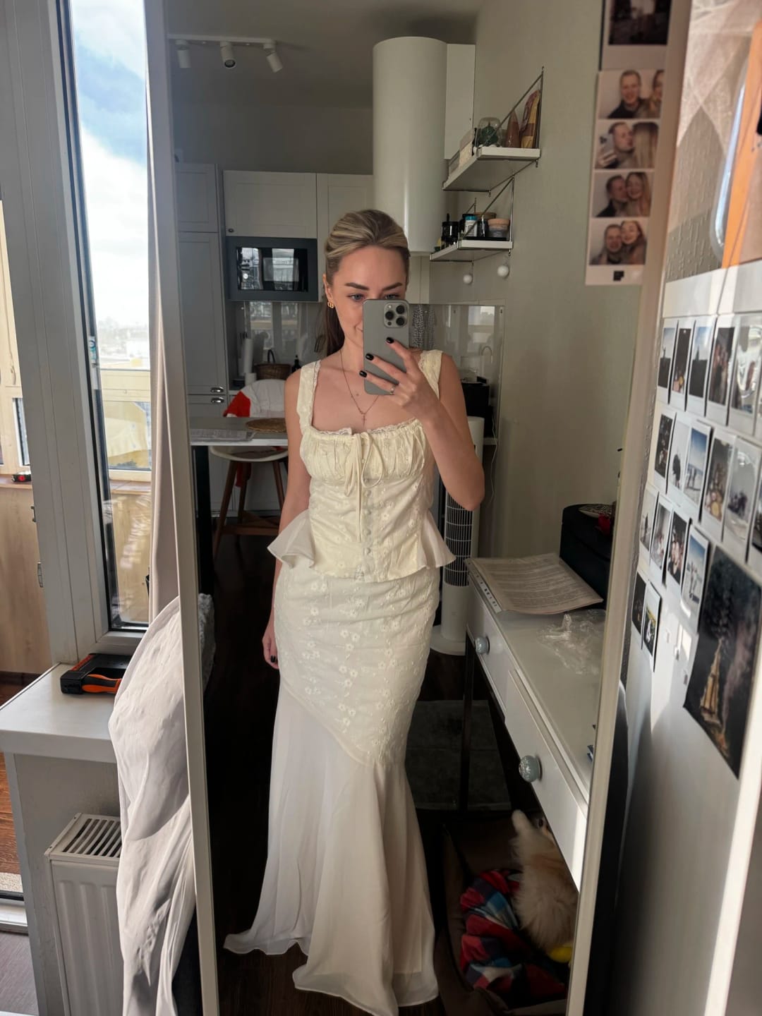 Customer photo review of Esther Mermaid Skirt Set