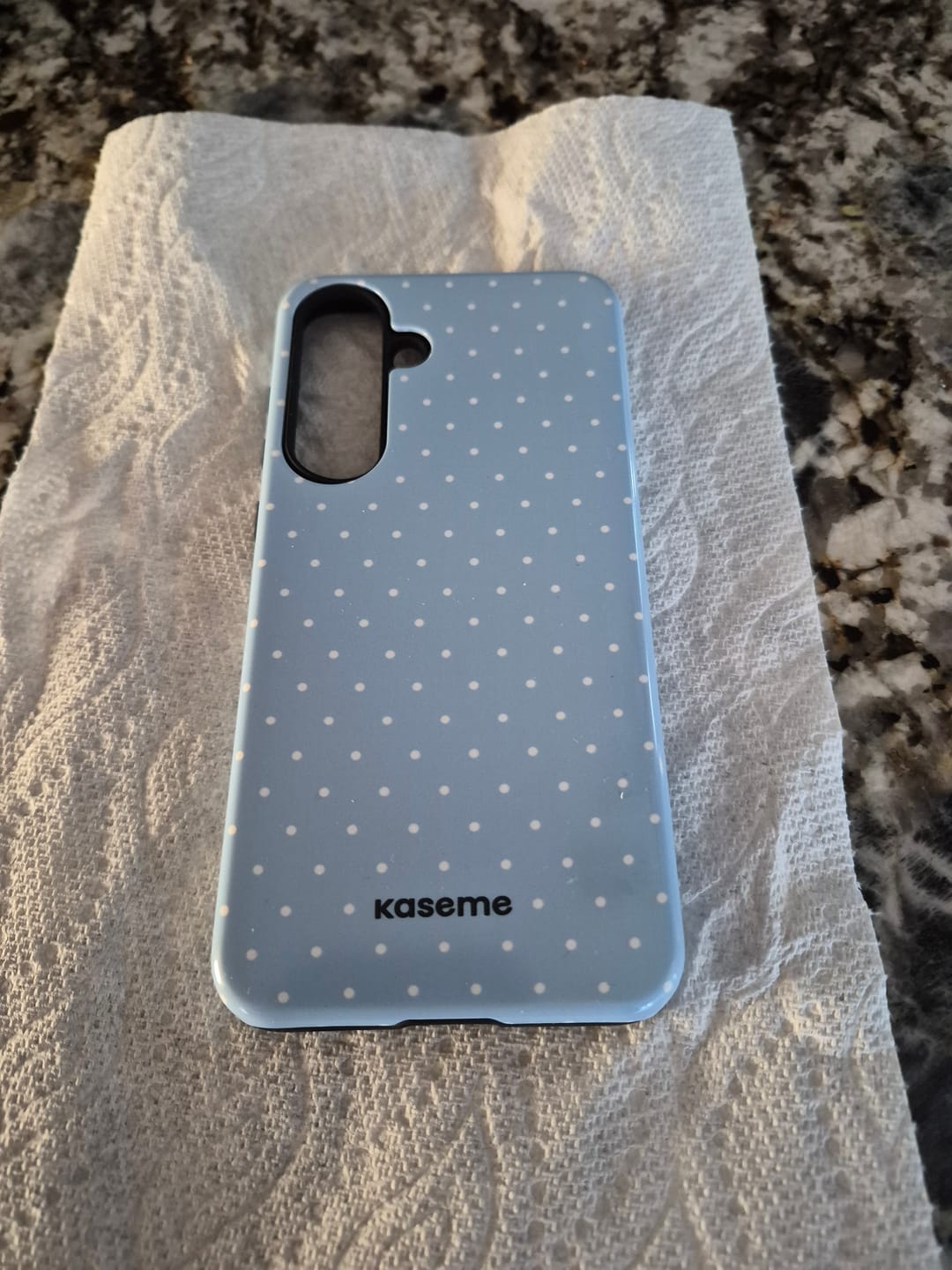 Customer photo review of Ditsy Blue