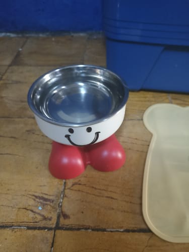 Customer photo review of CT9849 1 Pieza De Tazon Elevado Para Mascota