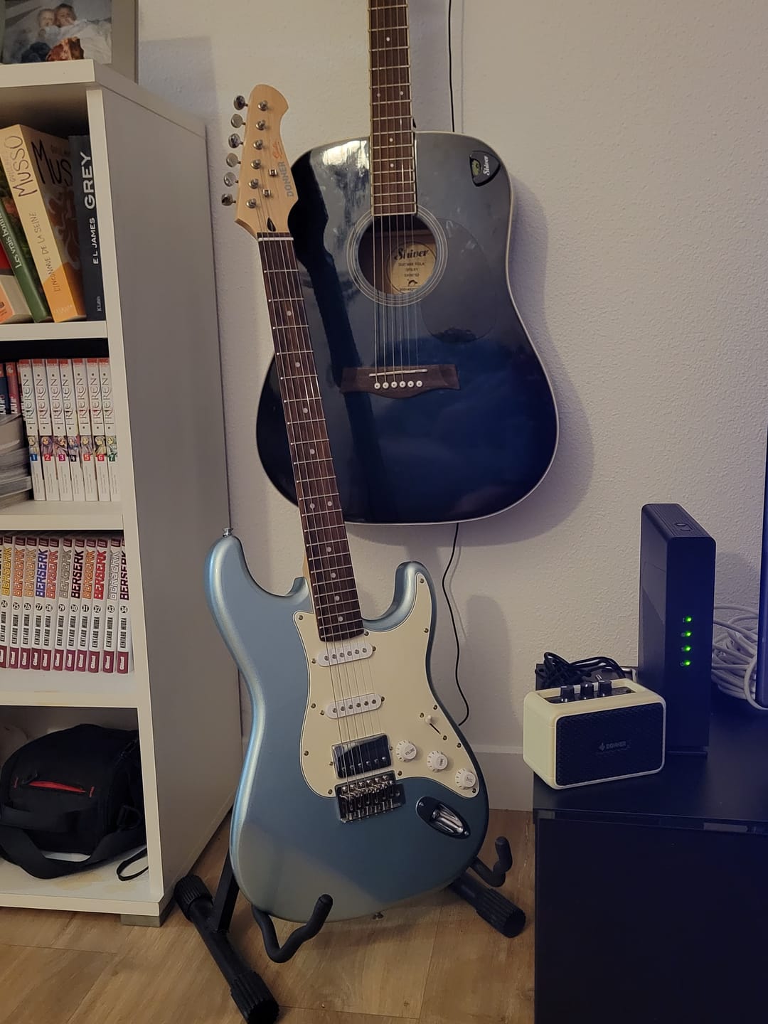 Customer photo review of Donner DST-152 Guitare Électrique avec Ampli et Housse