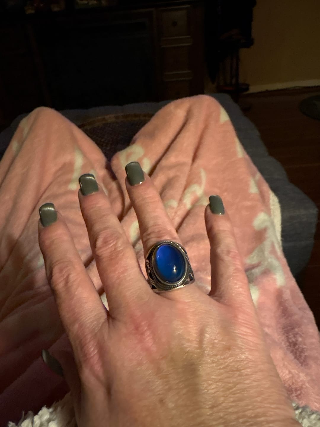 Customer photo review of New-Age Mood Ring