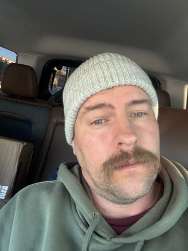 Customer photo review of LOGO FISHERMAN BEANIE.