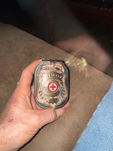 Customer photo review of Customizable Badge BA25