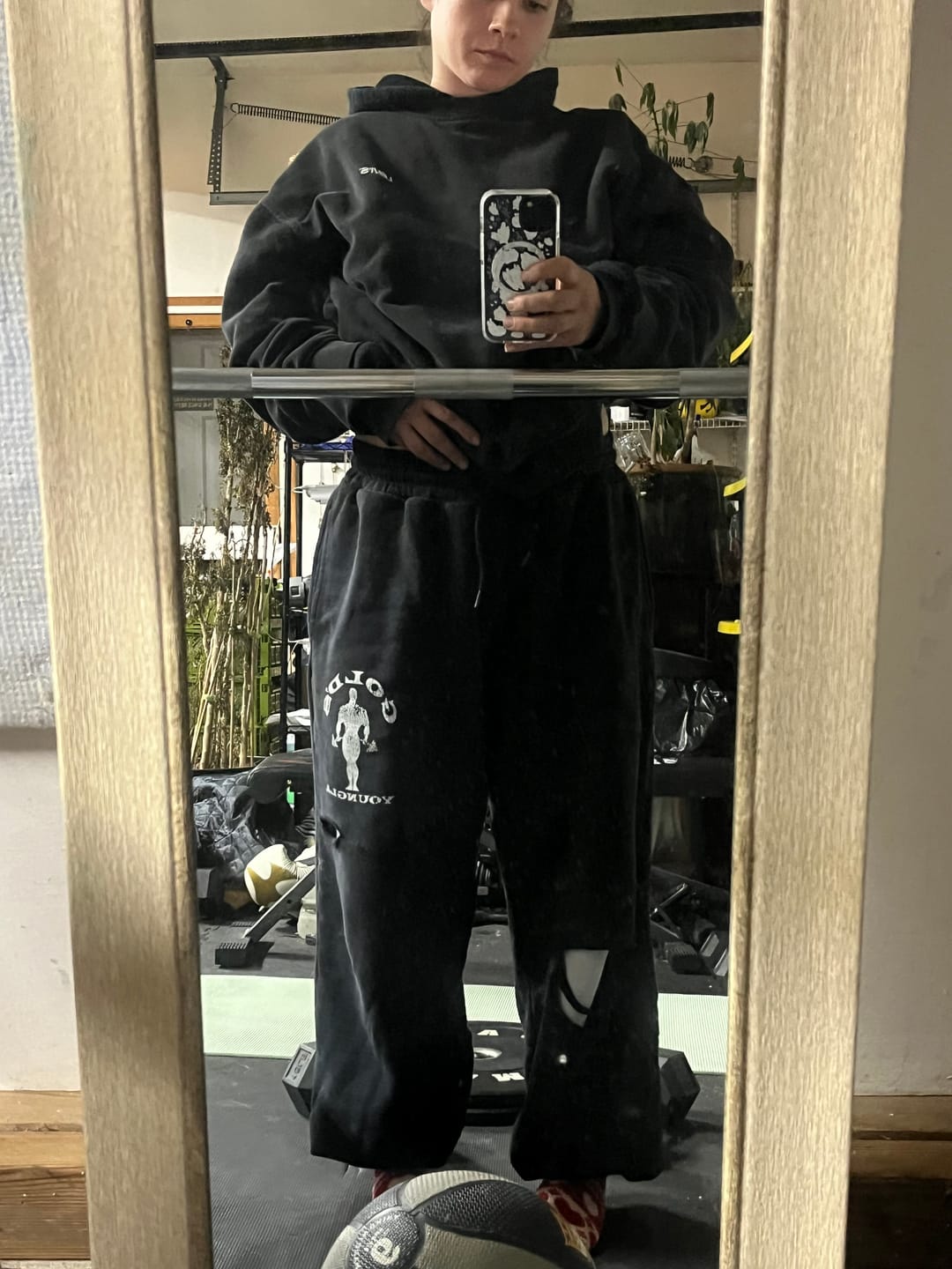 Customer photo review of 2054 - Gold's Iron Legacy Layered Joggers