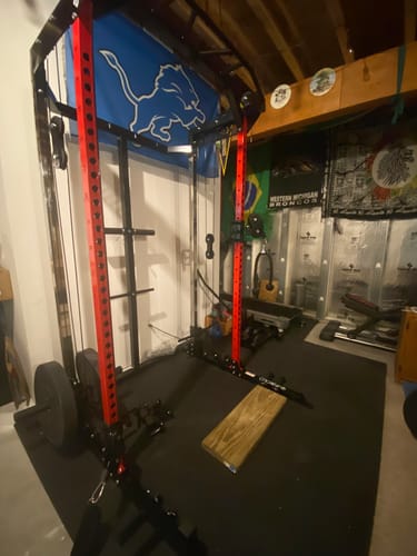 Customer photo review of HR05 Half Rack Functional Trainer