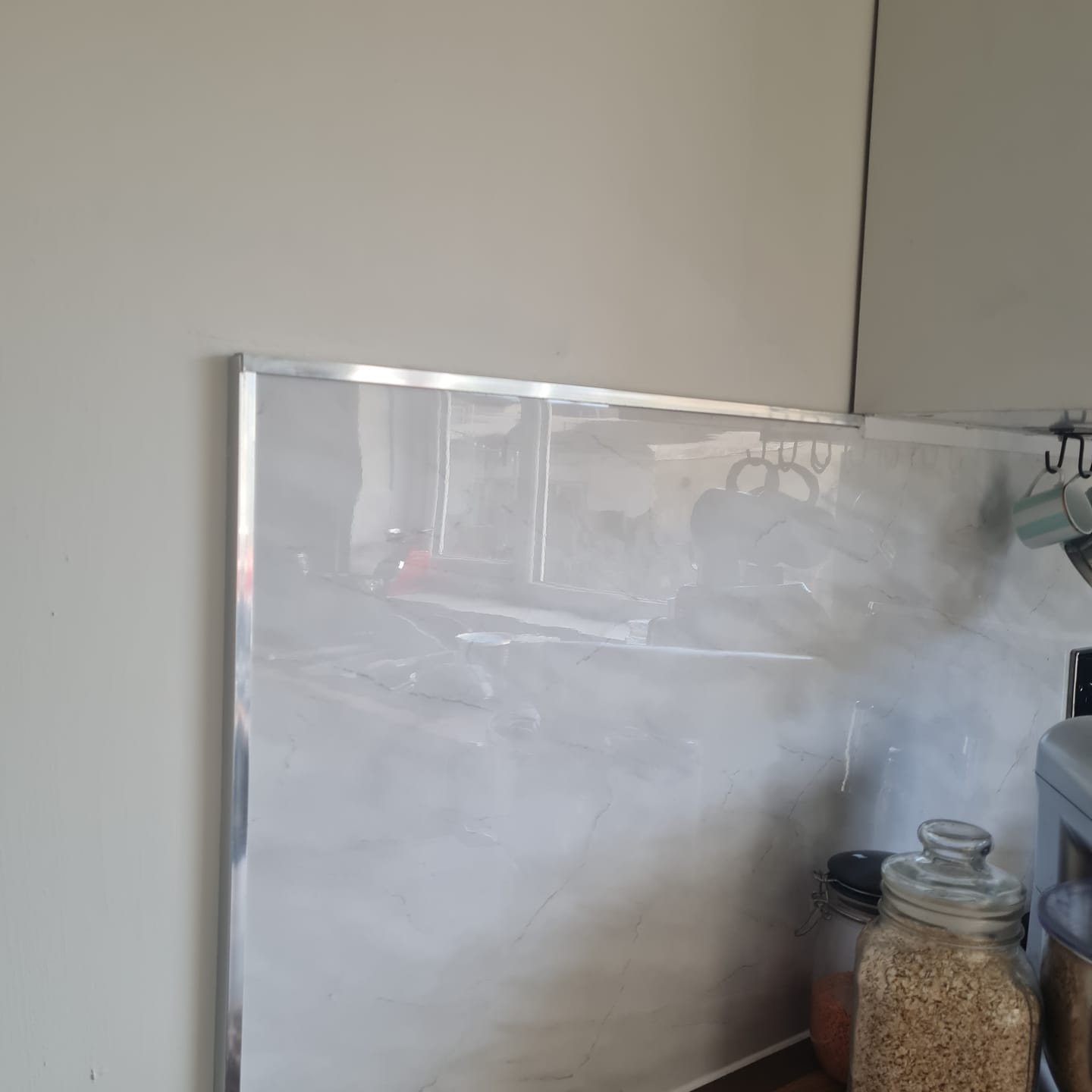 Customer photo review of 10mm Chrome End Cap Trim