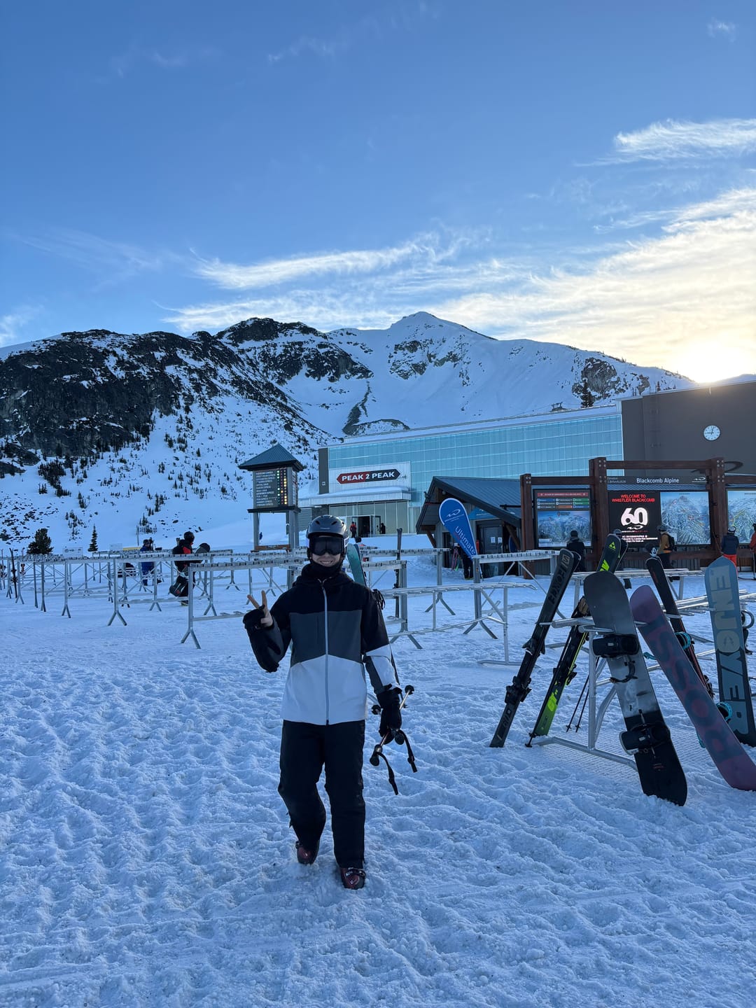 Customer photo review of The Valorie Snow Goggle - Photochromic Black Lens