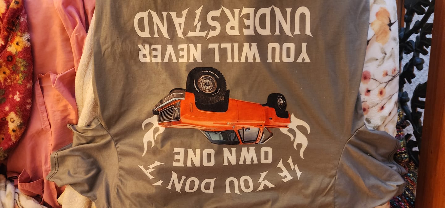 Customer photo review of Custom Car Photo Shirt - Personalized If You Don't Own One You Will Never Understand Backside Shirt