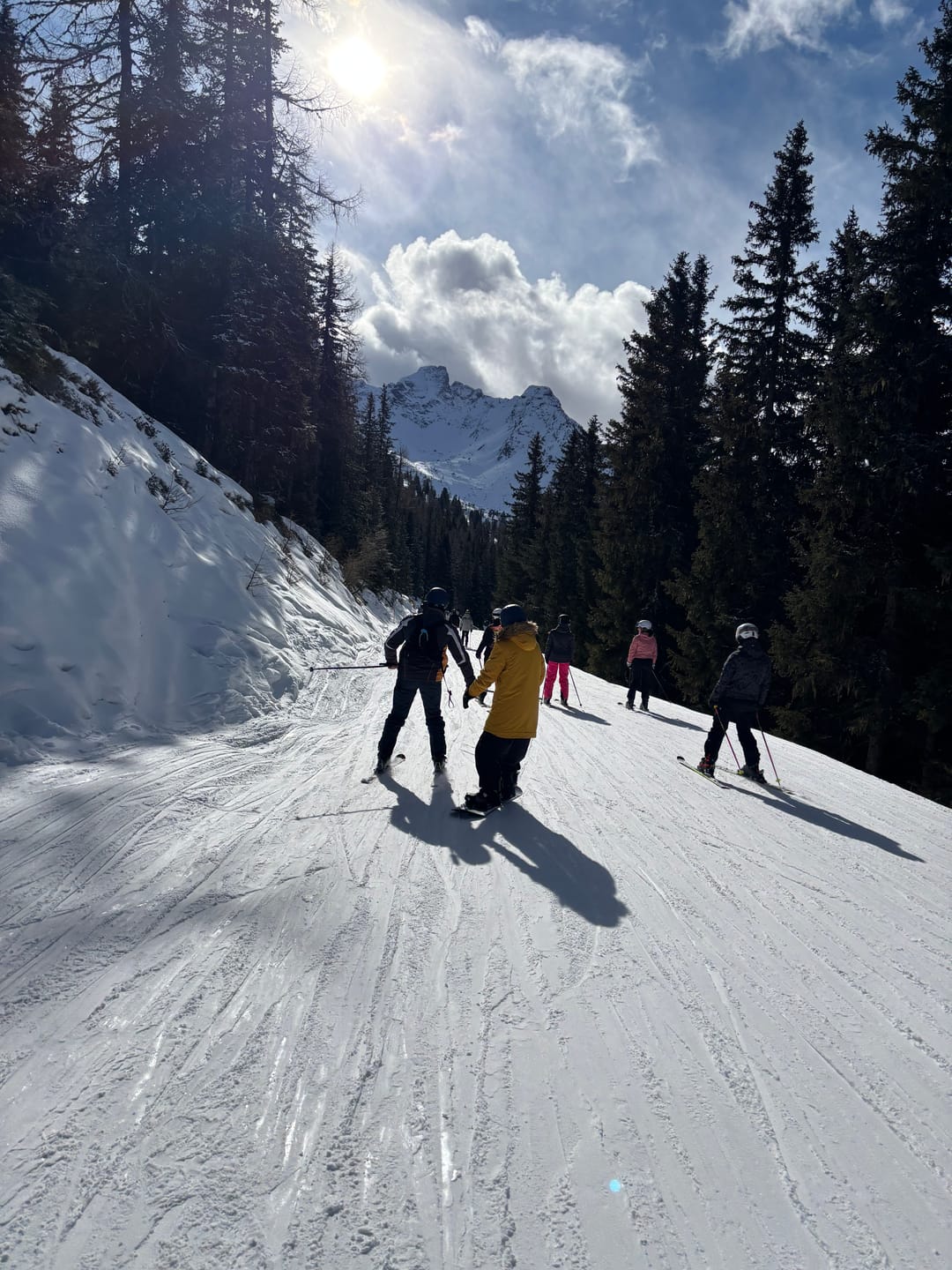 Customer photo review of Women's Coffee Baggy Wear-resistant Waterproof Snow Pants