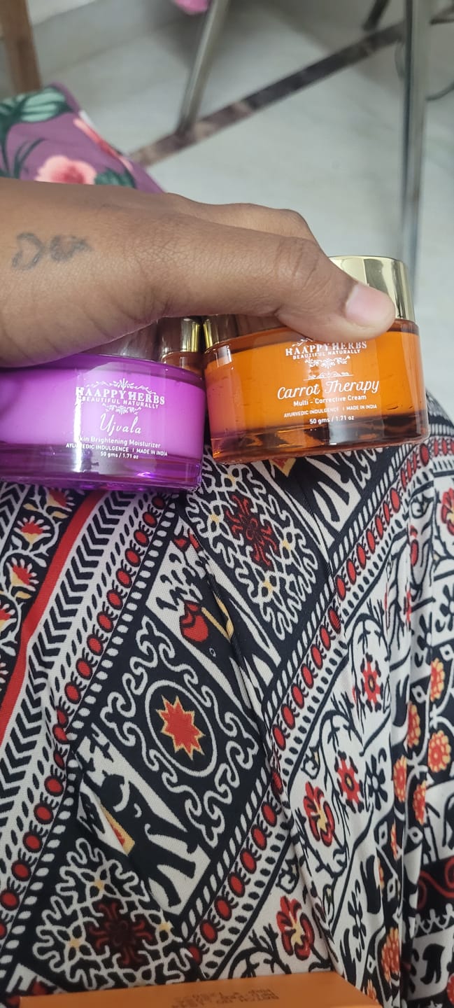 Customer photo review of Carrot Therapy Multi Correct Cream