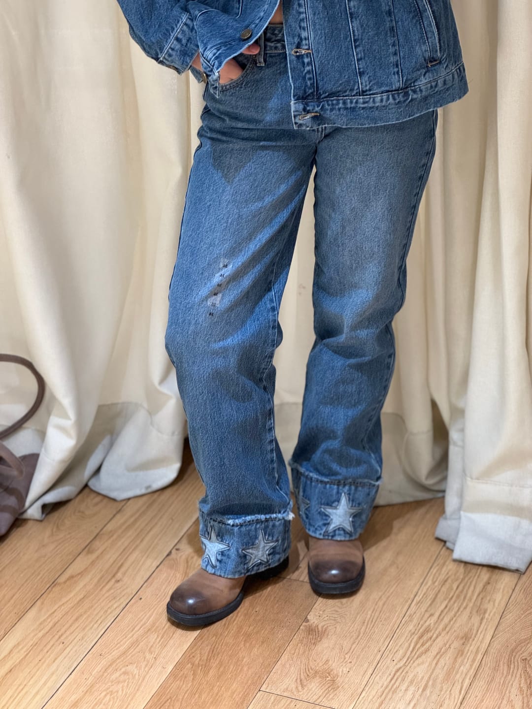 Customer photo review of Pantalón Estrellas Blue