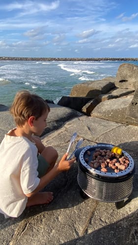 Customer photo review of COBB Grill Gas Bundle