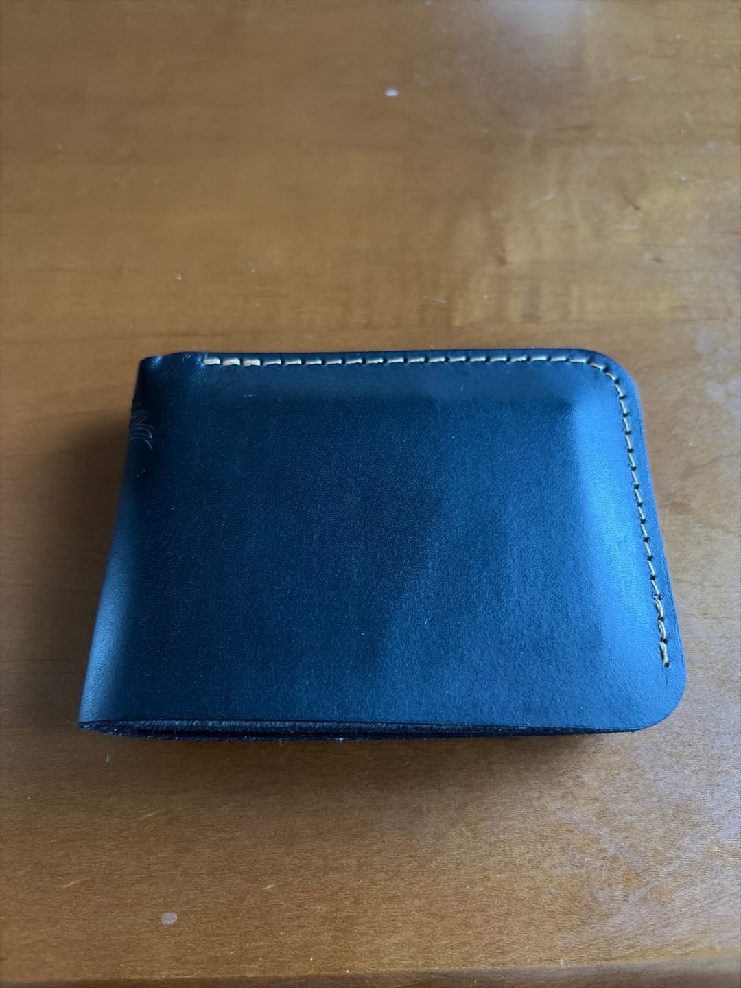 Customer photo review of Rio Grande Bifold Wallet - Full Grain Leather | Handmade in Texas