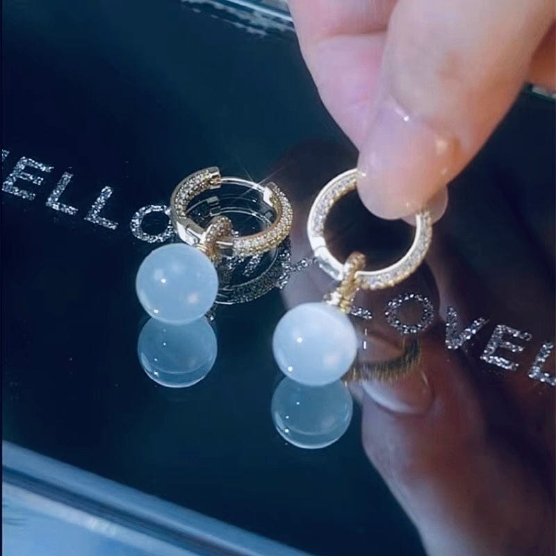 Customer photo review of Aloka Earrings