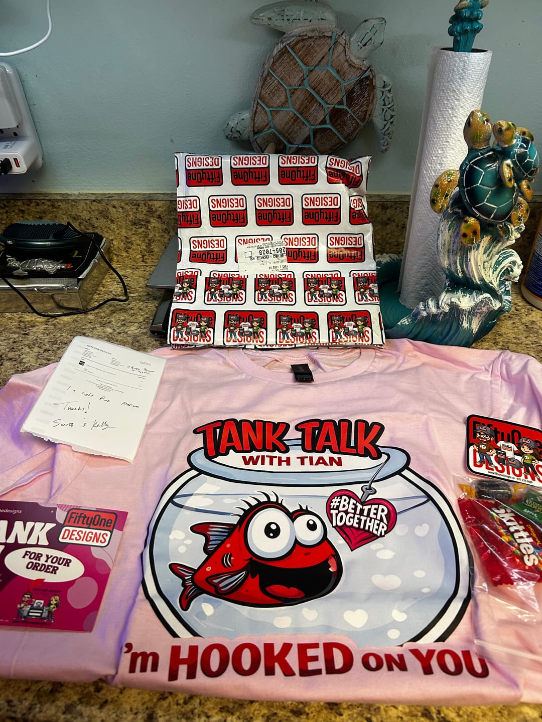 Customer photo review of Official TTWT Valentine's Day Limited Edition