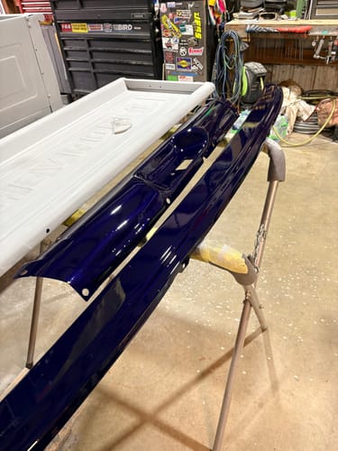 Customer photo review of Indiglo Moon Paint Basecoat