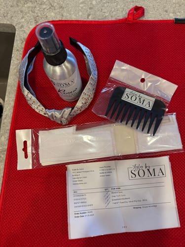 Customer photo review of Wide Tooth Comb