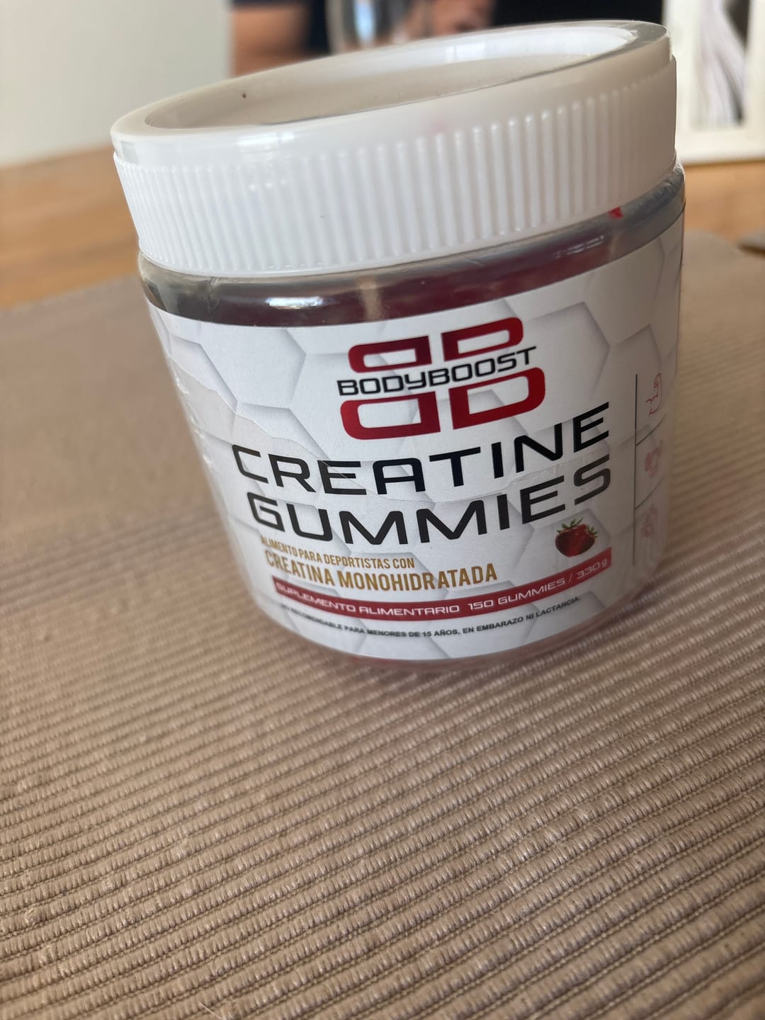 Customer photo review of 150 Gomitas / Frutilla 🍓