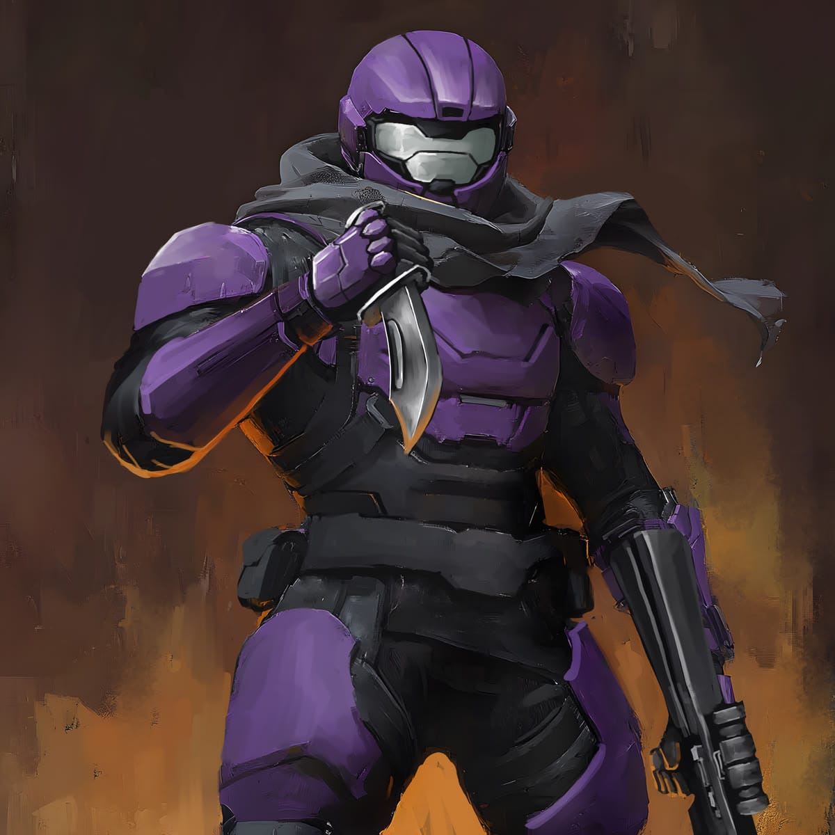 Customer photo review of Game Character Portrait