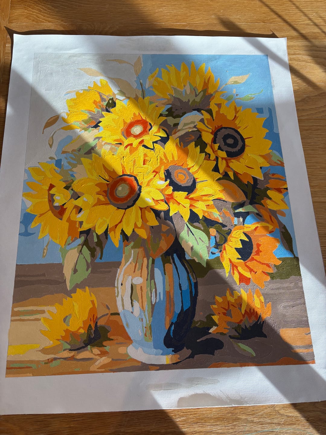 Customer photo review of Vase of Golden Blooms