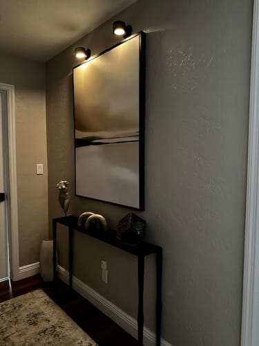 Customer photo review of Desert Quietude Canvas Art – Vertical