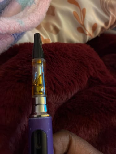 Customer photo review of 1 Gram THCA Blend Vape Cartridge | Pink Lychee - Hybrid