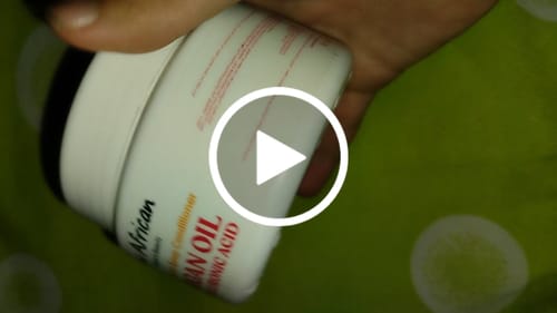 Customer video review of Hydra Nourish Hair Mask