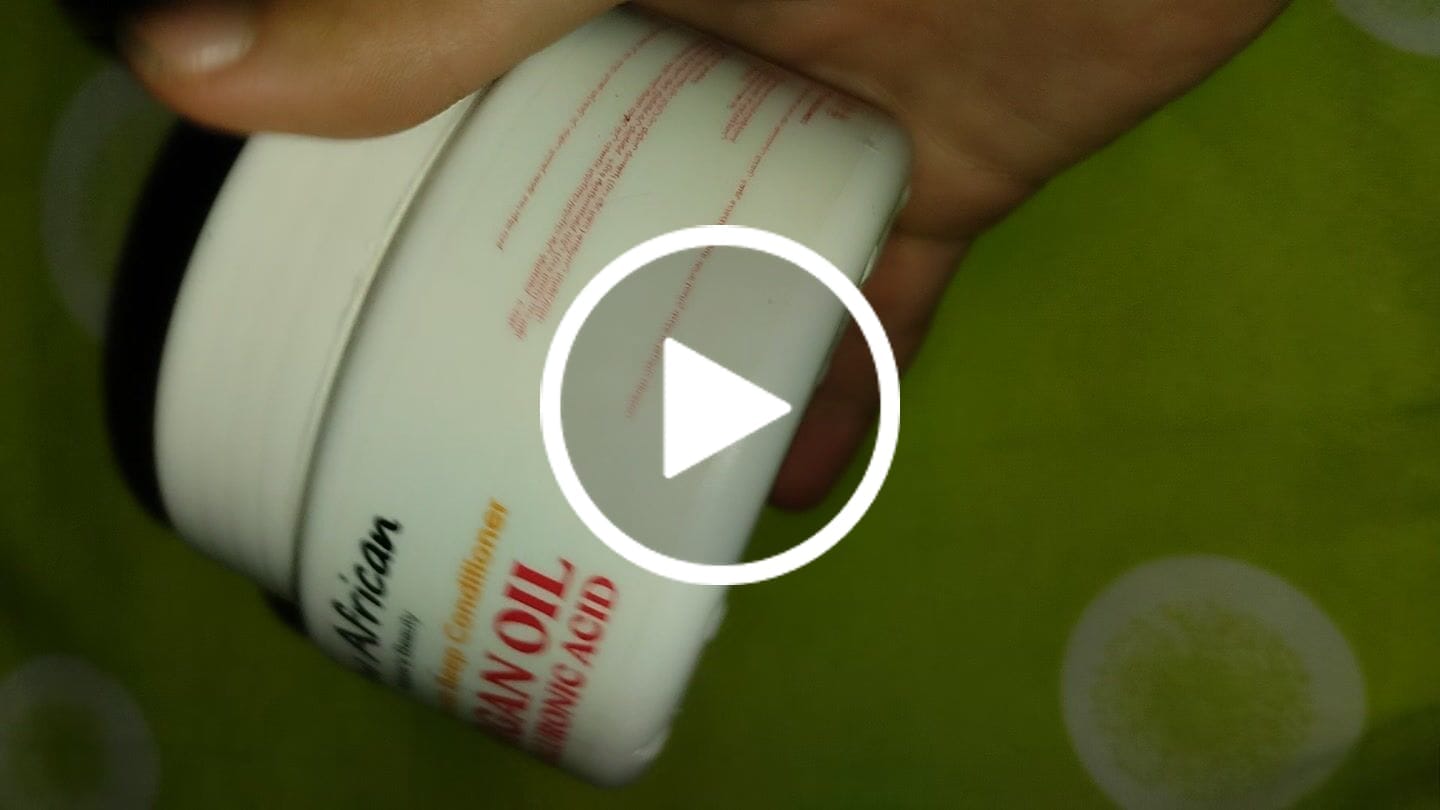 Customer video review of Hydra Nourish Hair Mask