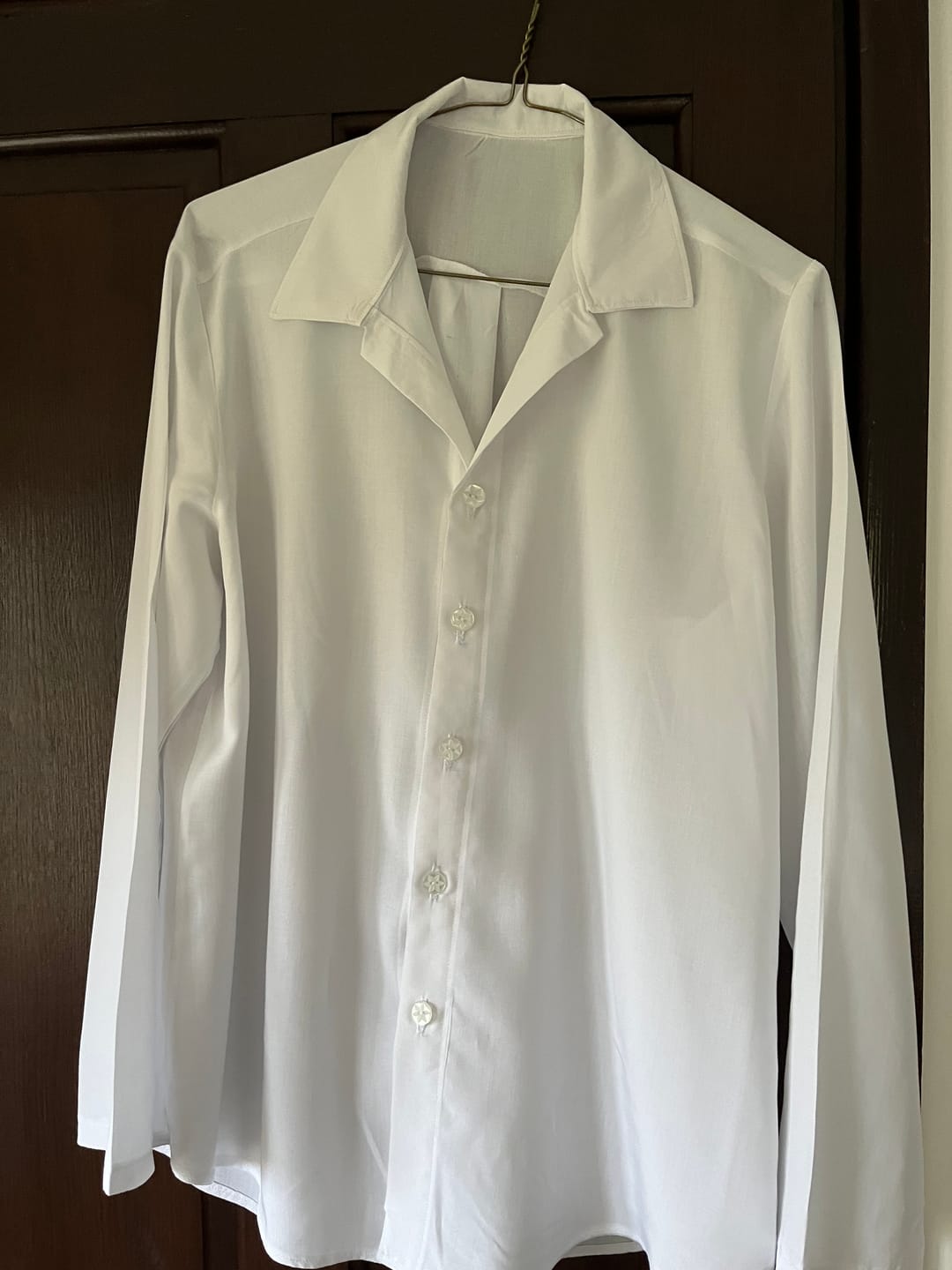 Customer photo review of Plain Viscose Poplin Fabric