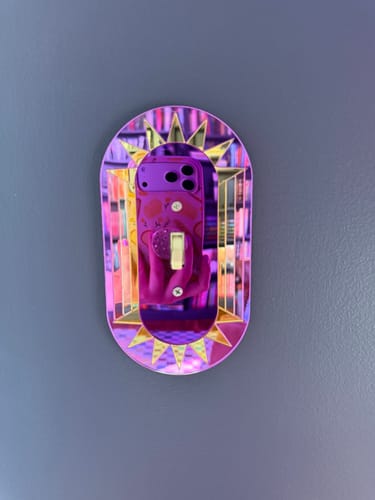 Customer photo review of Empire Portal Light Switch Cover