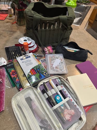 Customer photo review of Soolla® Studio Bag, Deep Forest Green