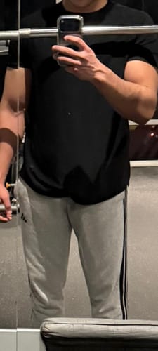 Customer photo review of Training Sport Tee - Army Green