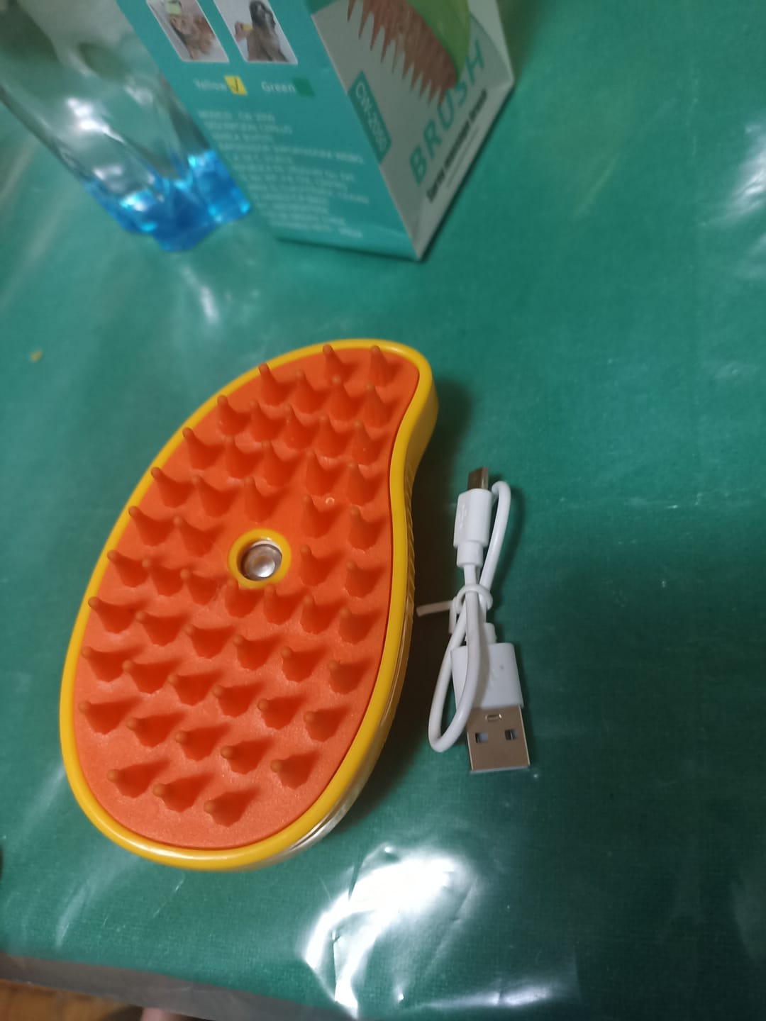 Customer photo review of CT5137 1 Pieza De Cepillo De Vapor Para Mascota