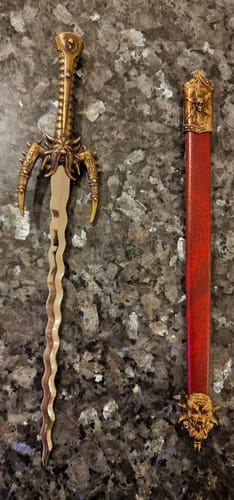 Customer photo review of Odin Sword Mini Sword