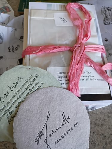 Customer photo review of Monthly Artisan Card Subscription