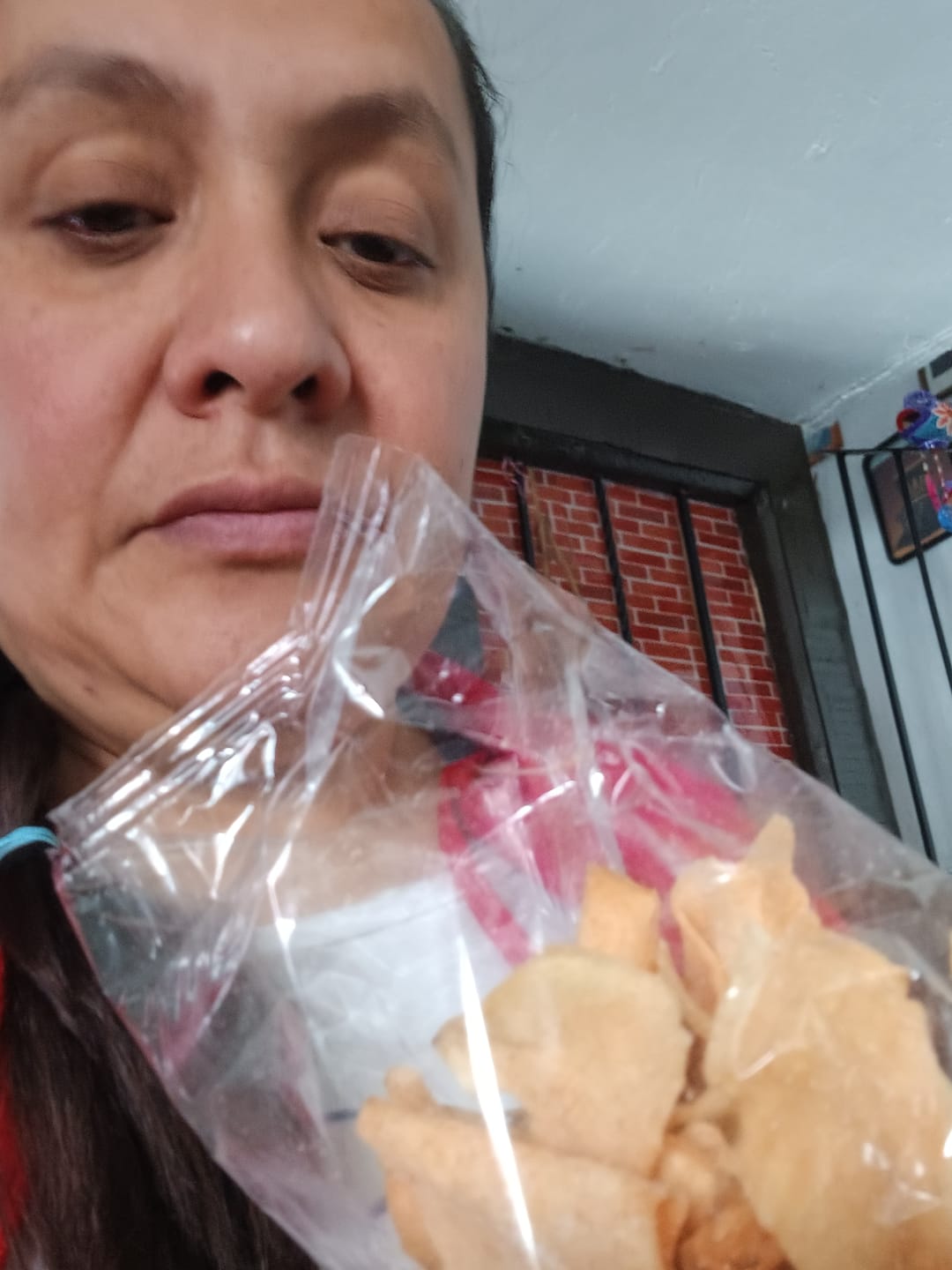 Customer photo review of Chips de Vegetales 50g - Jícama y Camote - Botanas para Vender